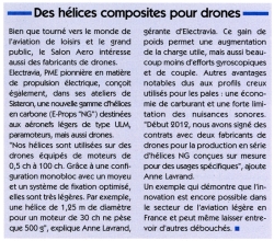 Air et Cosmos n° 2310 27 avril 2012 Hélices E-Props page 19
