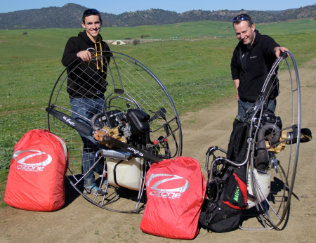 hélice NG-D à Las Candelas paramotors