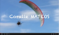 coralie matéos championne du monde paramoteurs 2014