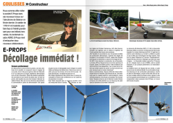 Hélices E-Props dans VOL MOTEUR juin 2015 4 pages