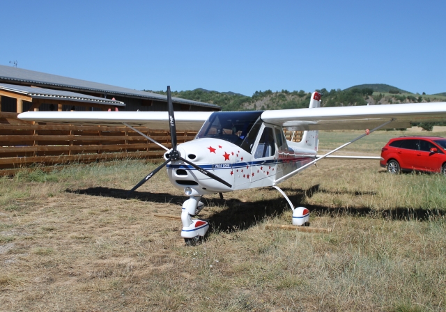 hélice e-props sur Tecnam P92S durandal 80 M