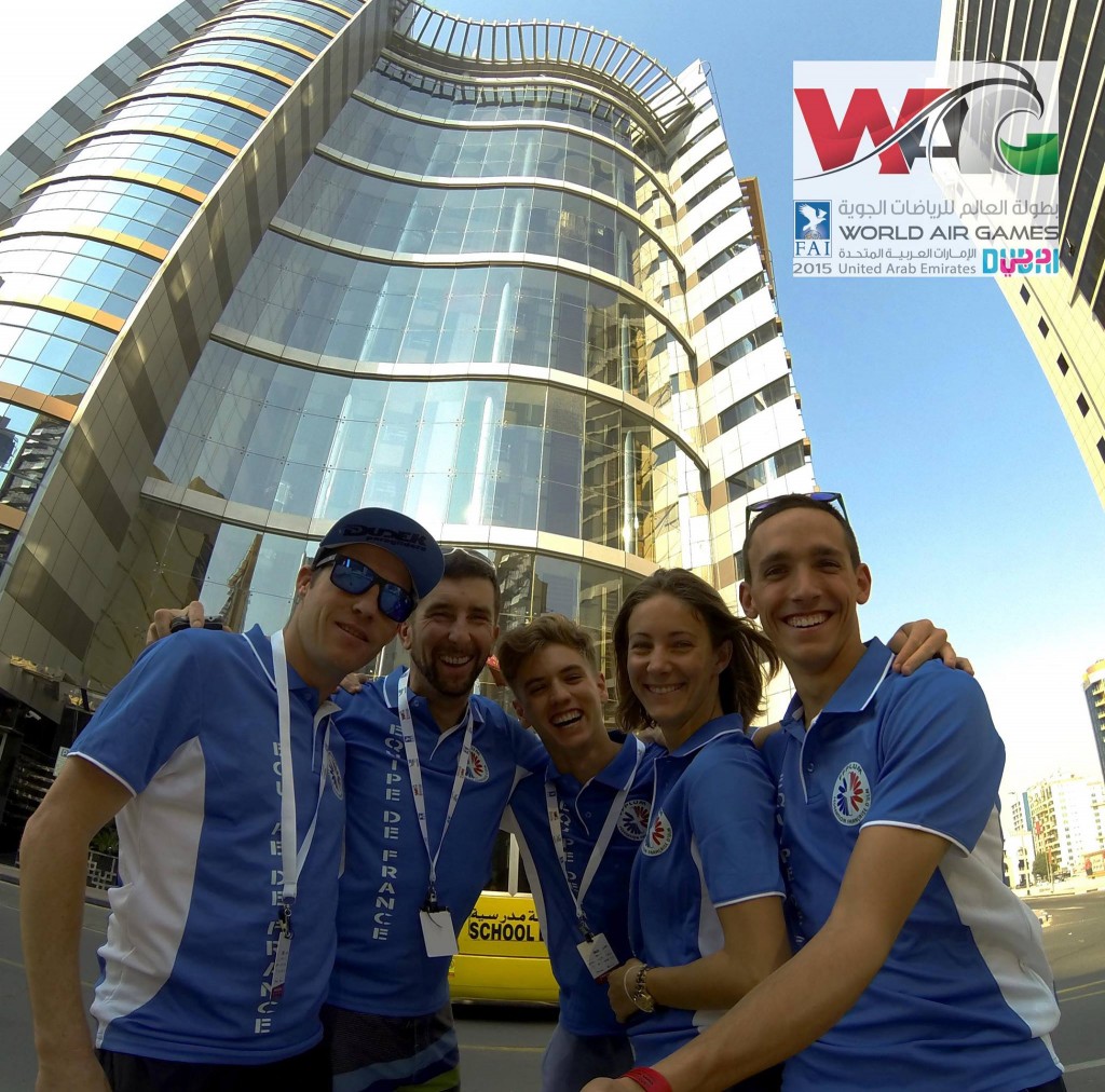 équipe de france paramoteur aux World Air Games 2015