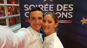Marie et Alex MATEOS soirée des Champions 2016